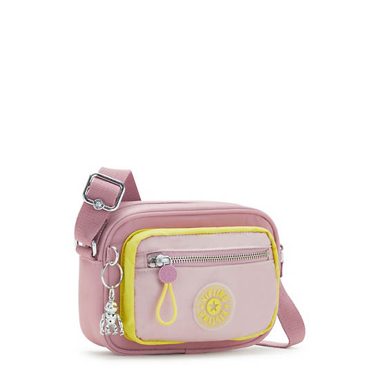 Kipling Enise Crossbodytassen Roze Geel | België 2105NW